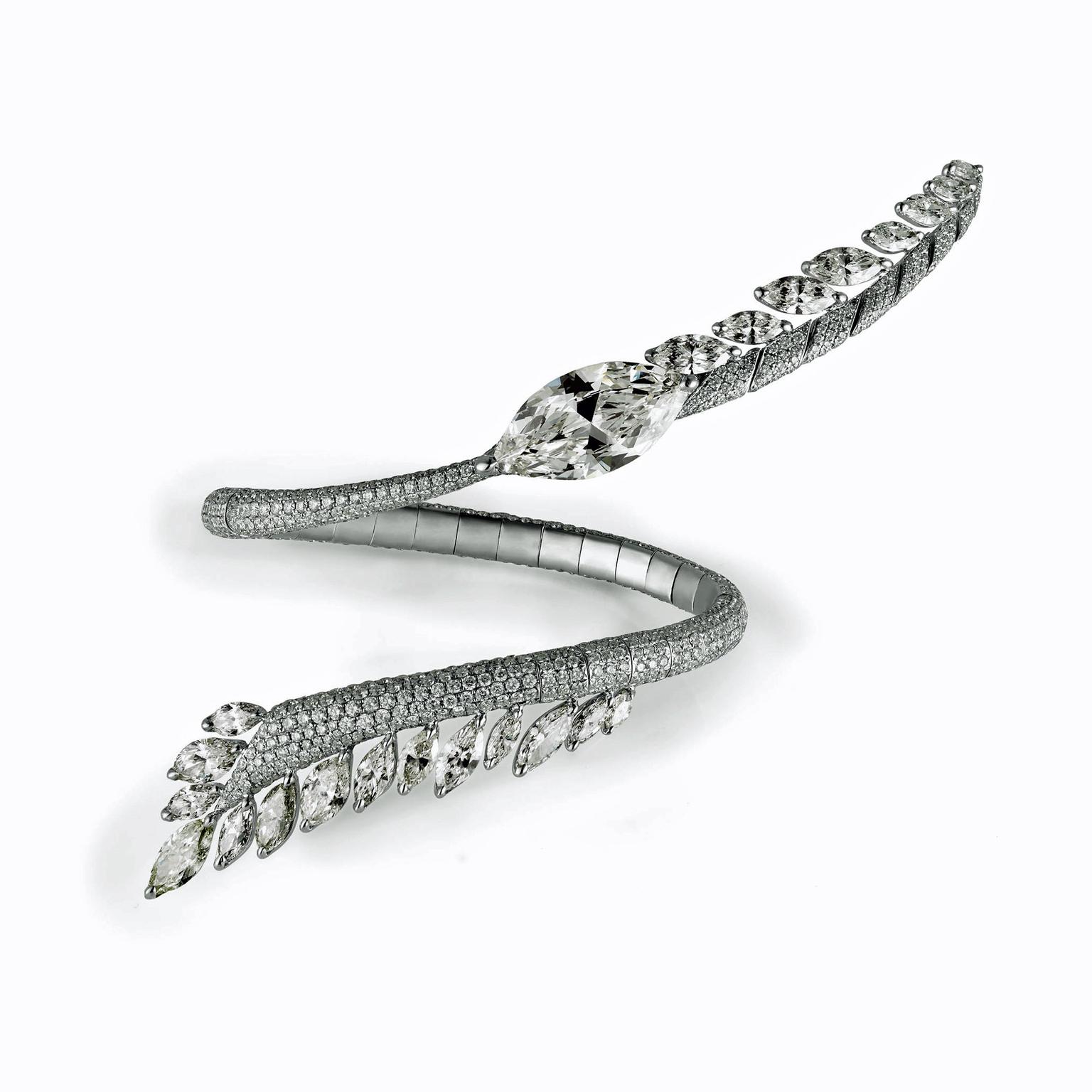 Boghossian diamond cuff