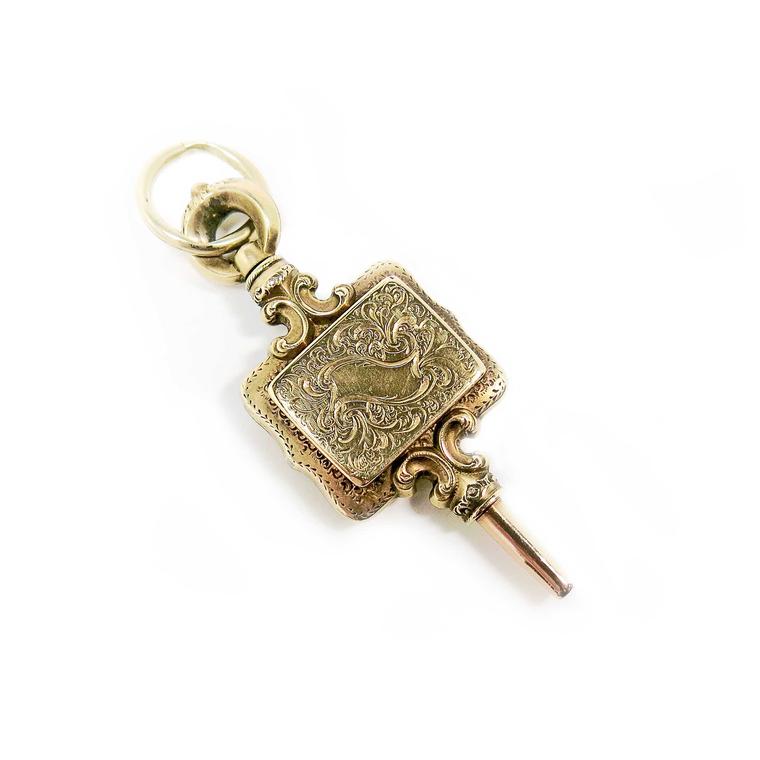The Gold Hatpin key locket