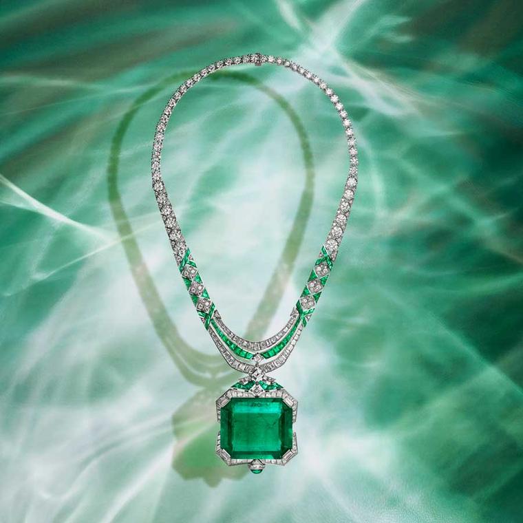 Bvlgari Polychroma Magnus Emerald necklace