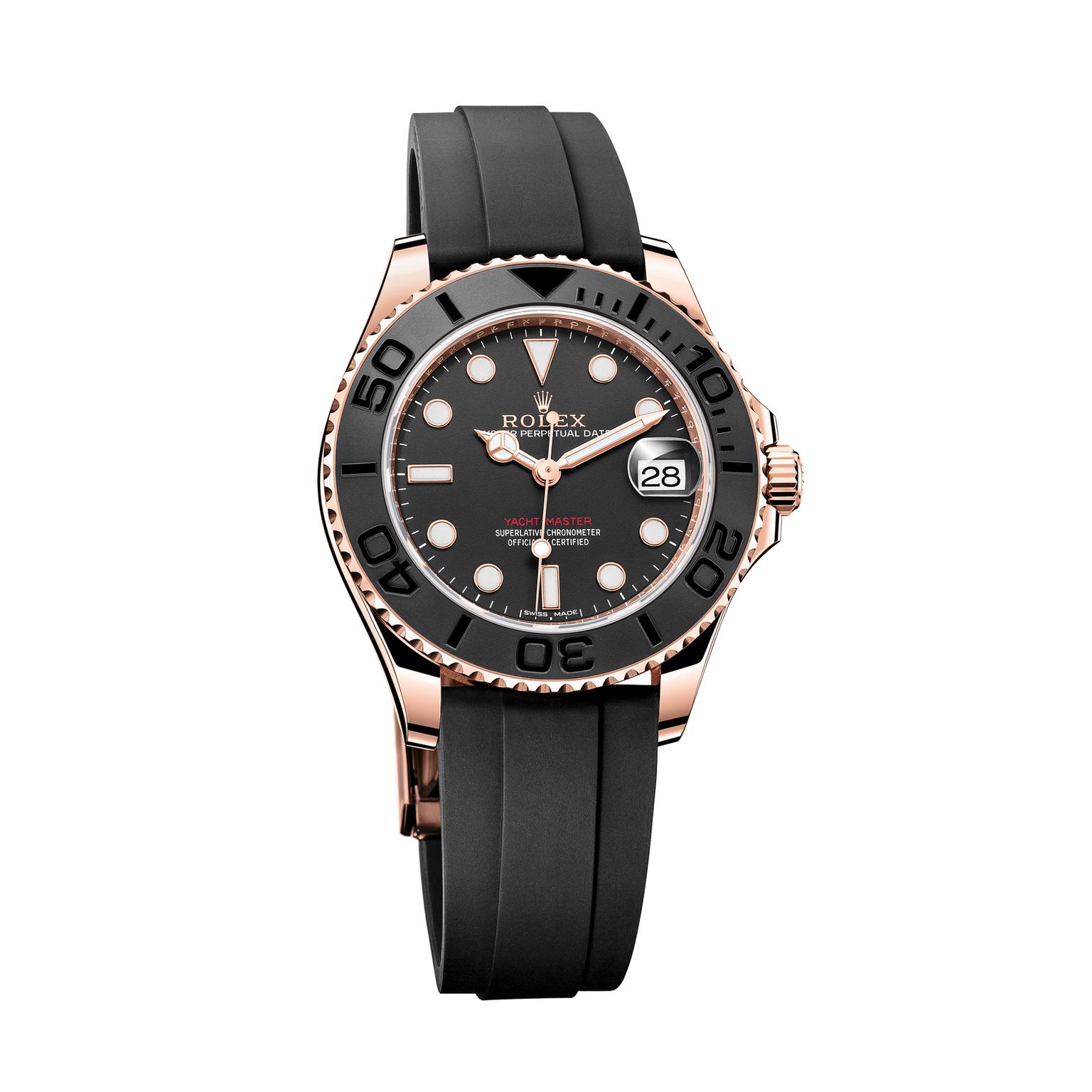 Rolex Yacht-Master 37mm watch in Everose gold