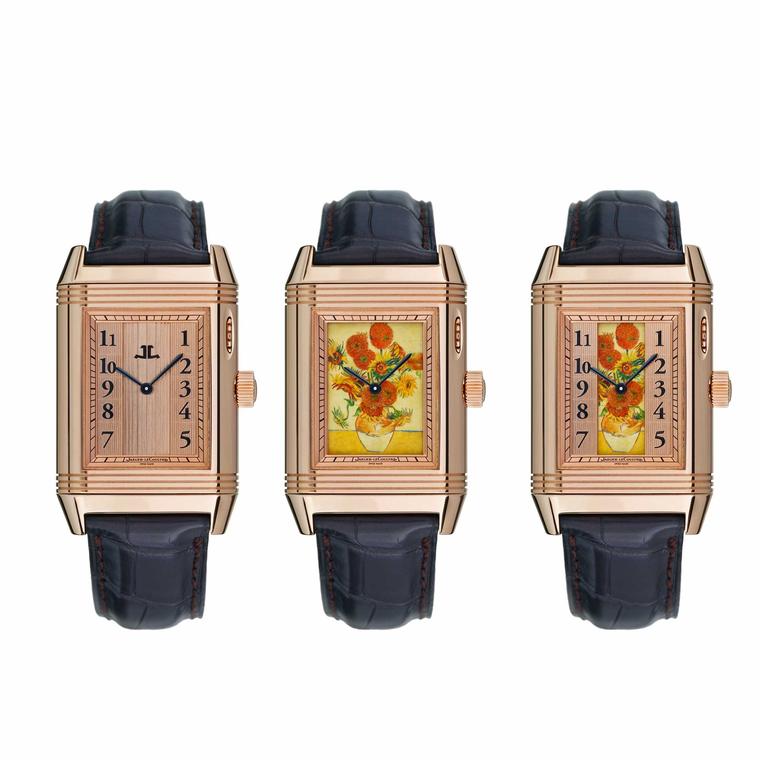 Van Gogh’s Sunflowers immortalised on the Jaeger-LeCoultre Reverso watch