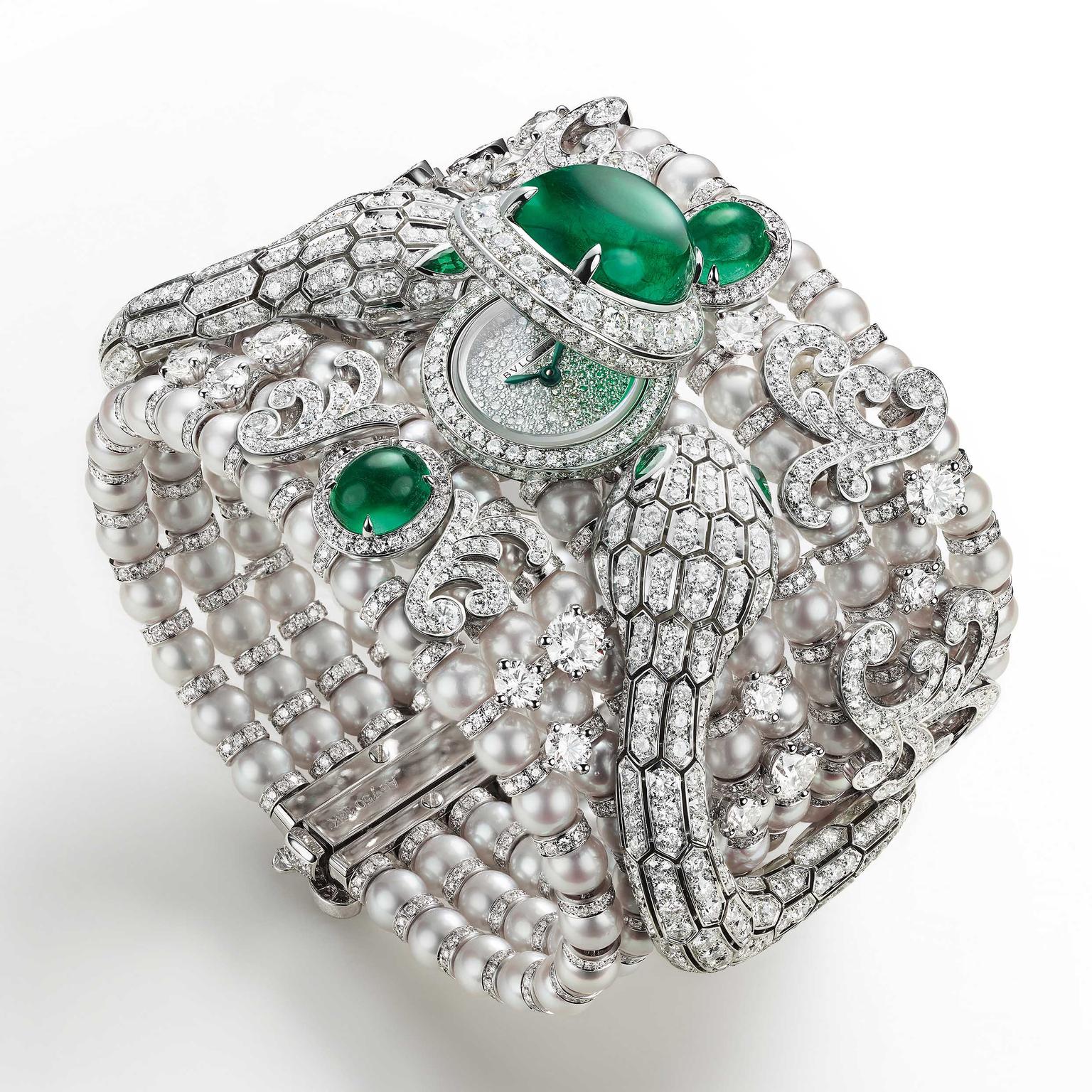 Serpenti Misteriosi secret watch by Bulgari