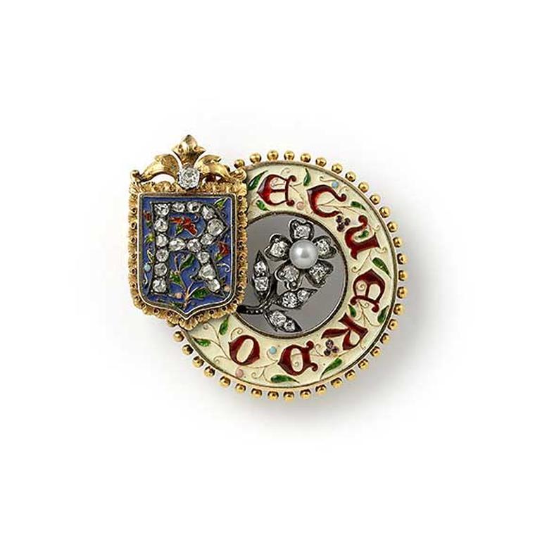 Wartski Lucien Falize brooch circa 1880