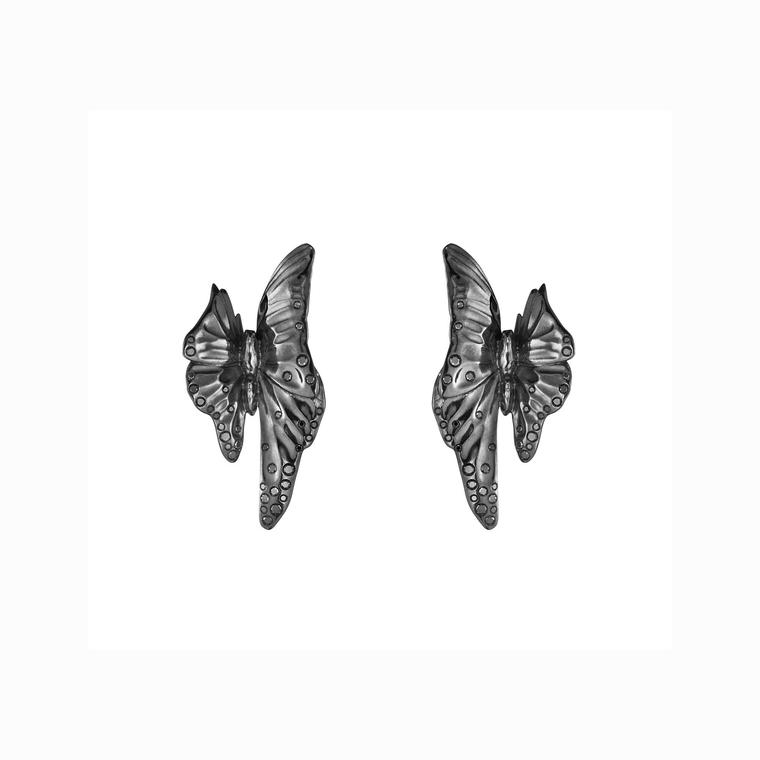 Jordan Askill for Georg Jensen butterfly earrings
