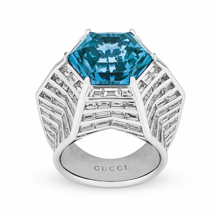 Hortus Deliciarum high jewellery ring by Gucci 