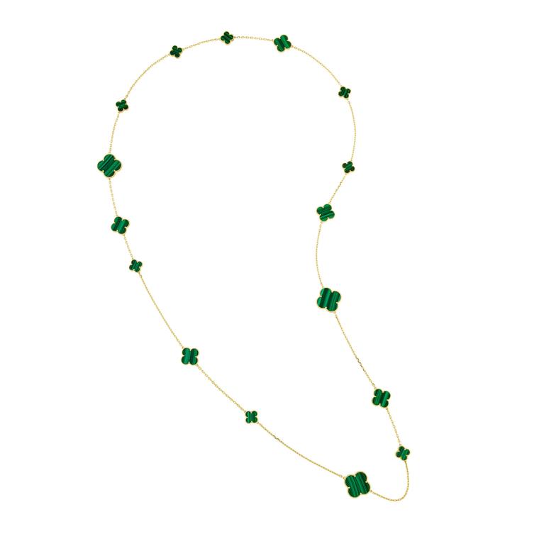 Van Cleef & Arpels malachite necklace