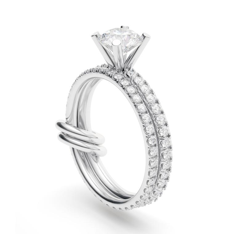 Petra 2-carat diamond engagement ring