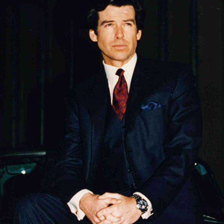 Pierce Brosnan was the first Bond to strap on an Omega Seamaster Professional 300m quartz watch complete with a laser beam and remote control for detonating devices in GoldenEye.