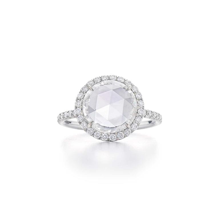 Fred Leighton rose-cut diamond ring