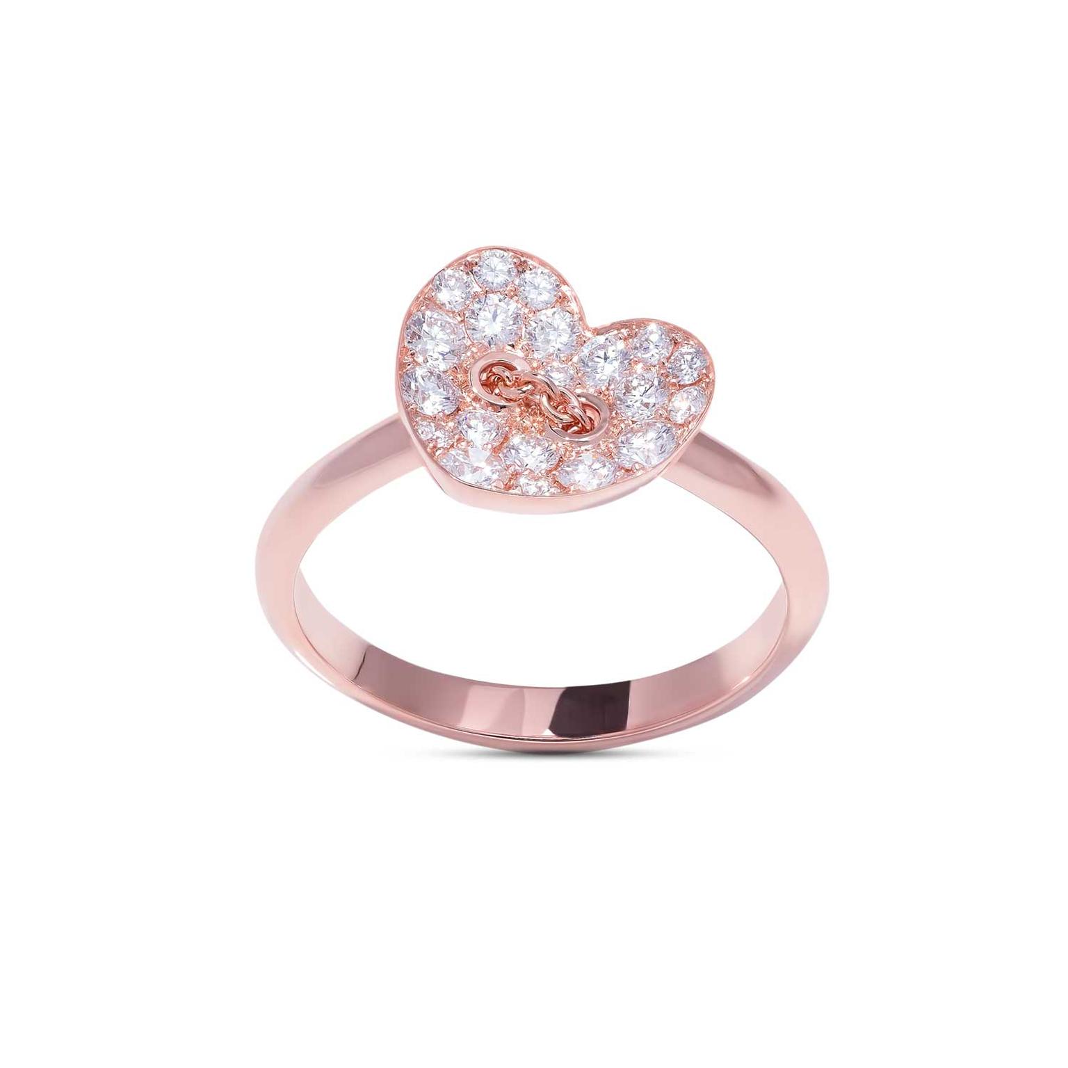 Stenzhorn Chain my Heart diamond ring