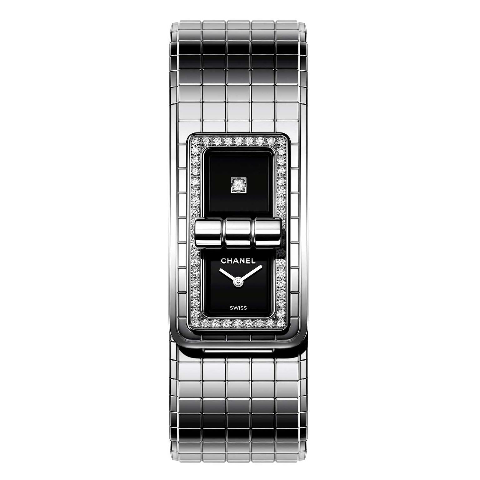 Chanel Code Coco watch with diamonds