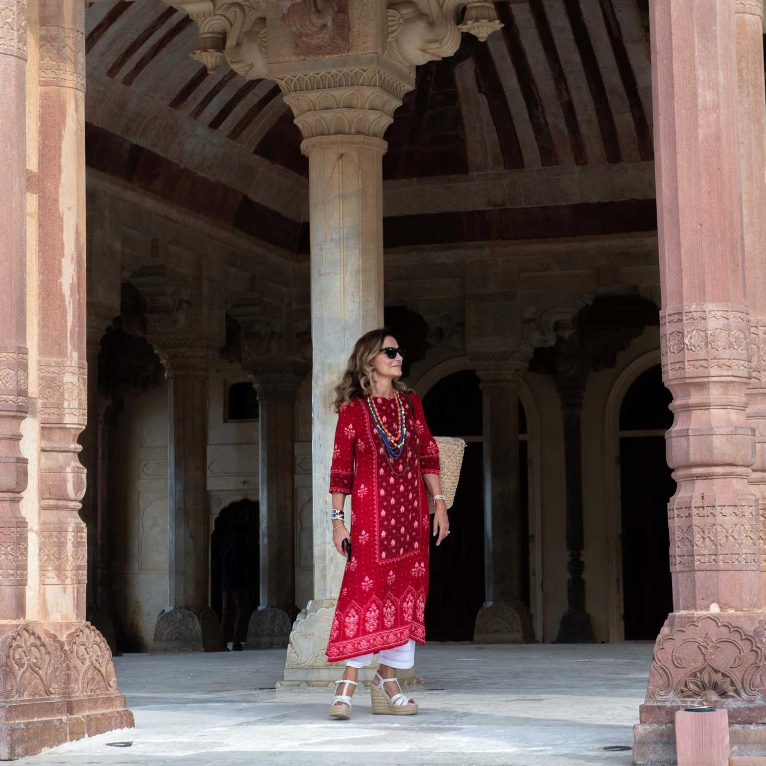 Lucia Silvestri in Jaipur