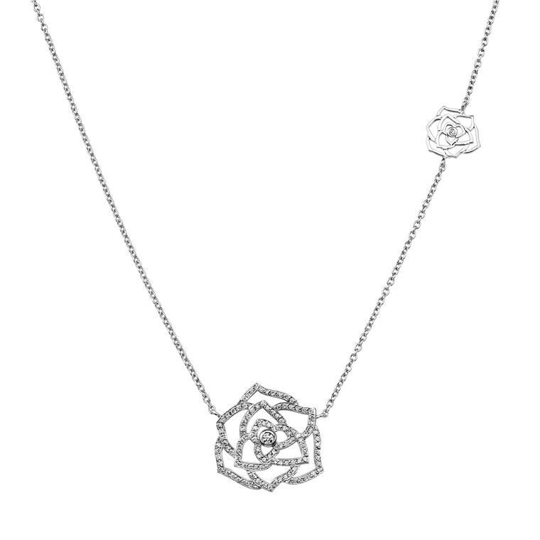 Piaget rose diamond pendant
