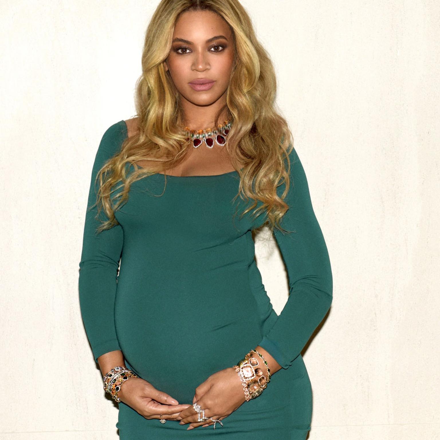 Beyonce wearing Le Vian jewellery to the pre-Oscar party