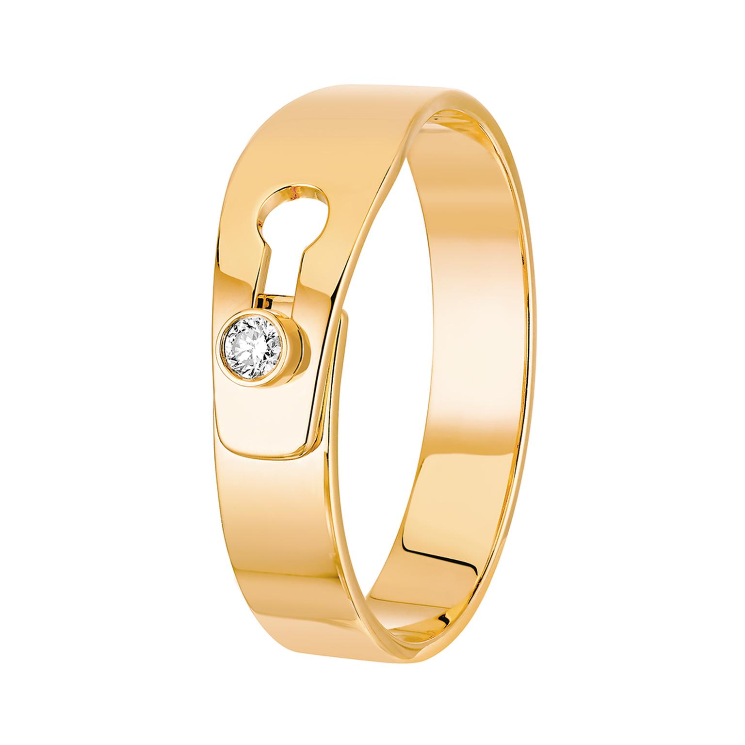 Le Serrure yellow gold ring dinh van The Jewellery Editor