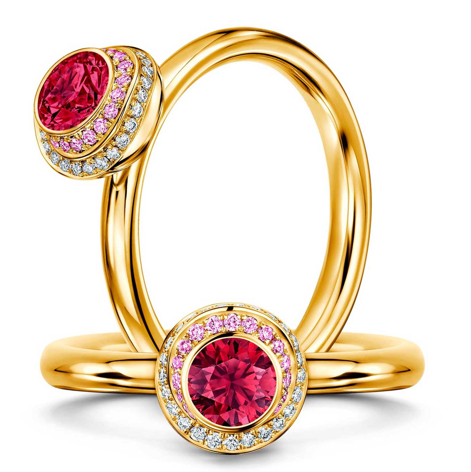 Andrew Geoghegan Clair de Lune ruby engagement ring