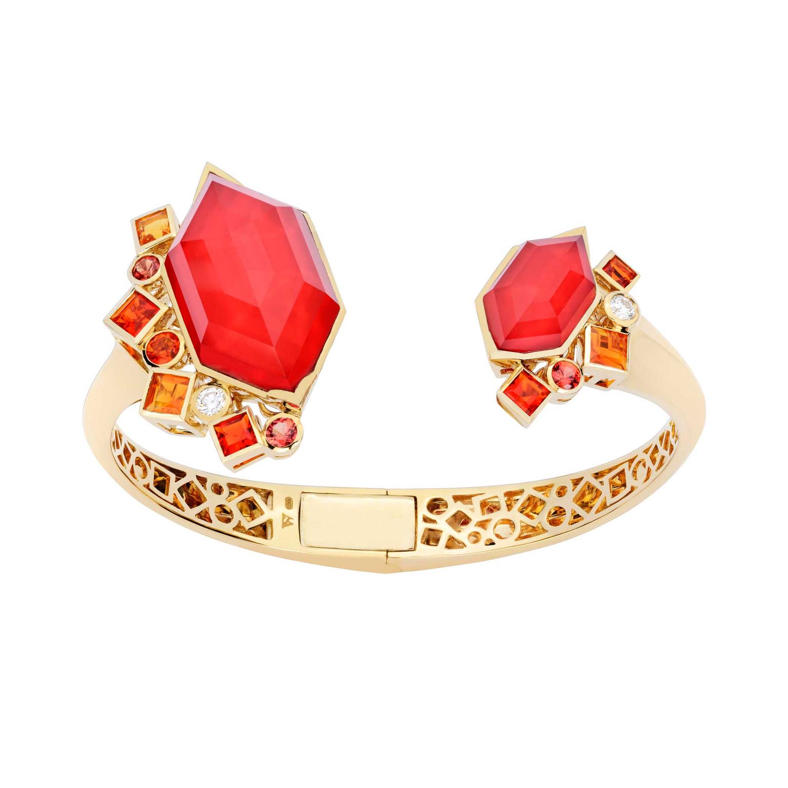 Stephen Webster Gold Struck Crystal Haze bracelet