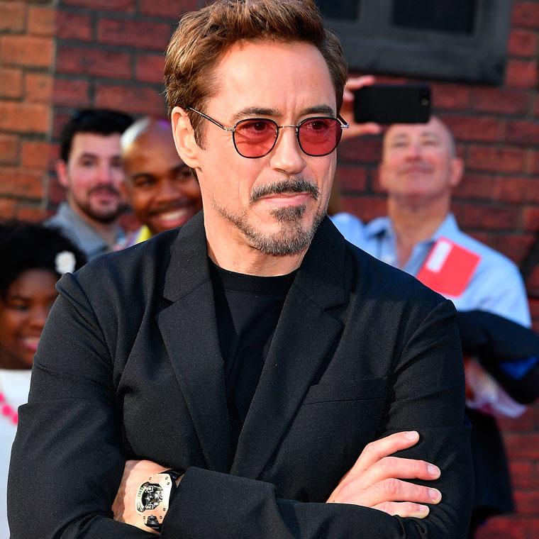 Which futuristic watch does Iron-Man wear?