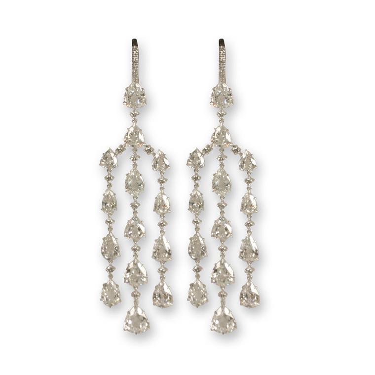 Villa diamond candelabra earrings
