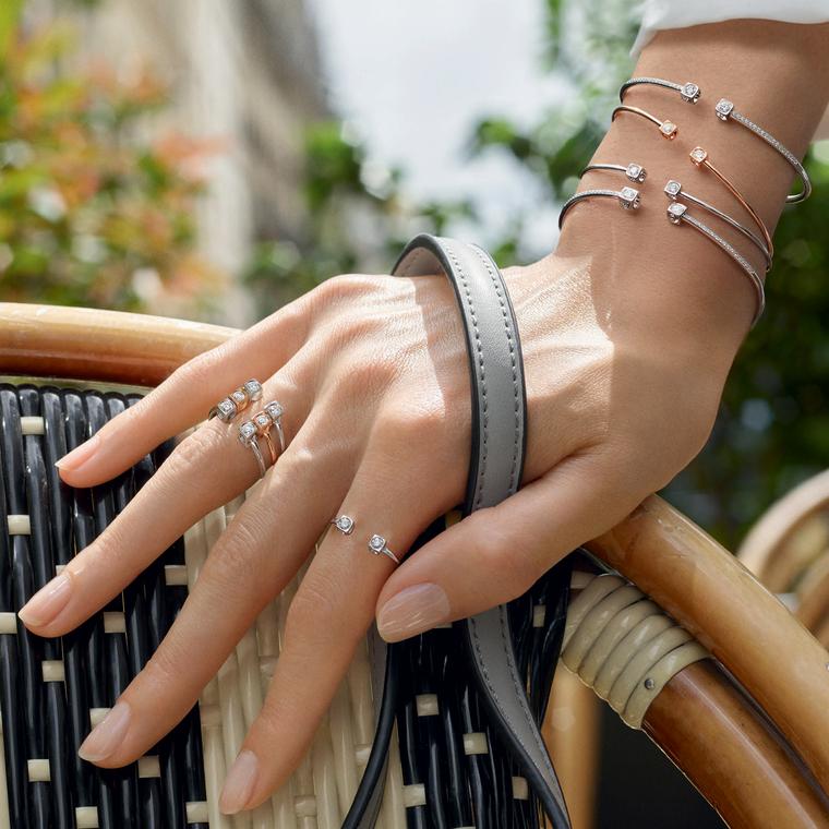 Bracelet Dinh Van On Cordon Pi White & Black 18Mm Silver & Onyx - Daniel  Gerard Luxembourg