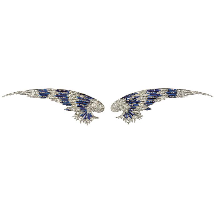 Mrs Payne Whitney's Belle Époque wings by Joseph Chaumet in 1910