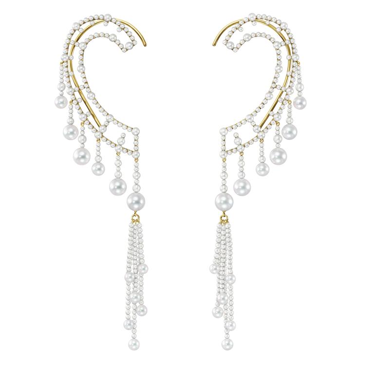 Tasaki Atelier pearl ear cuffs 