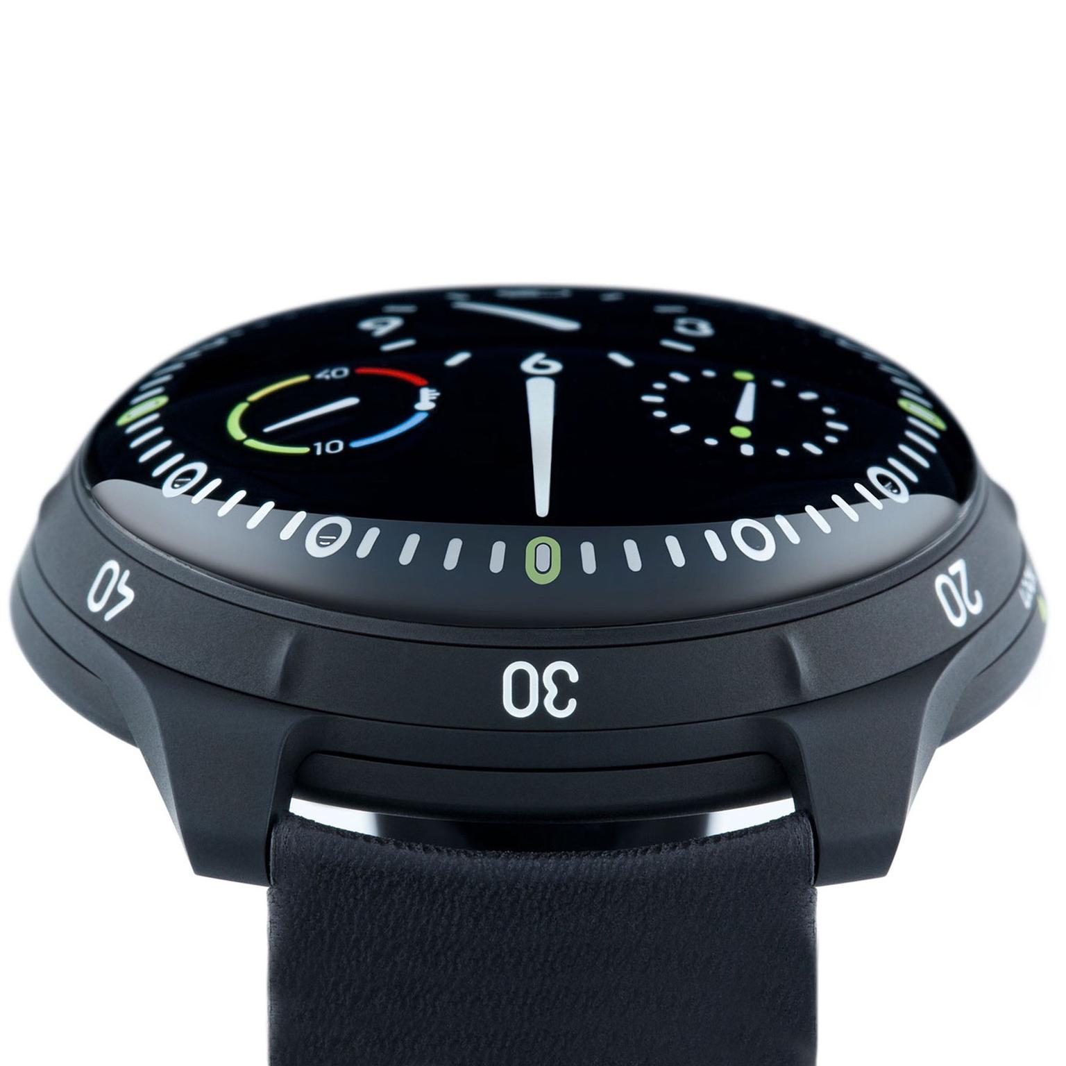 Ressence Type 5 dive watch face and strap
