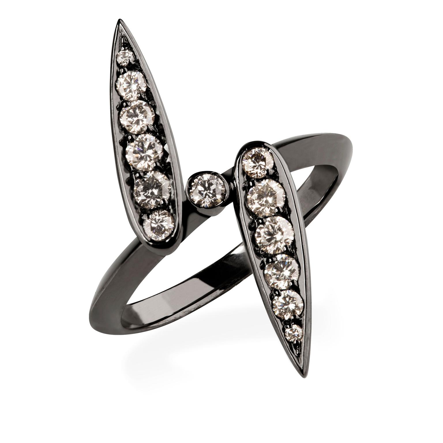 Jack Vartanian black gold ring