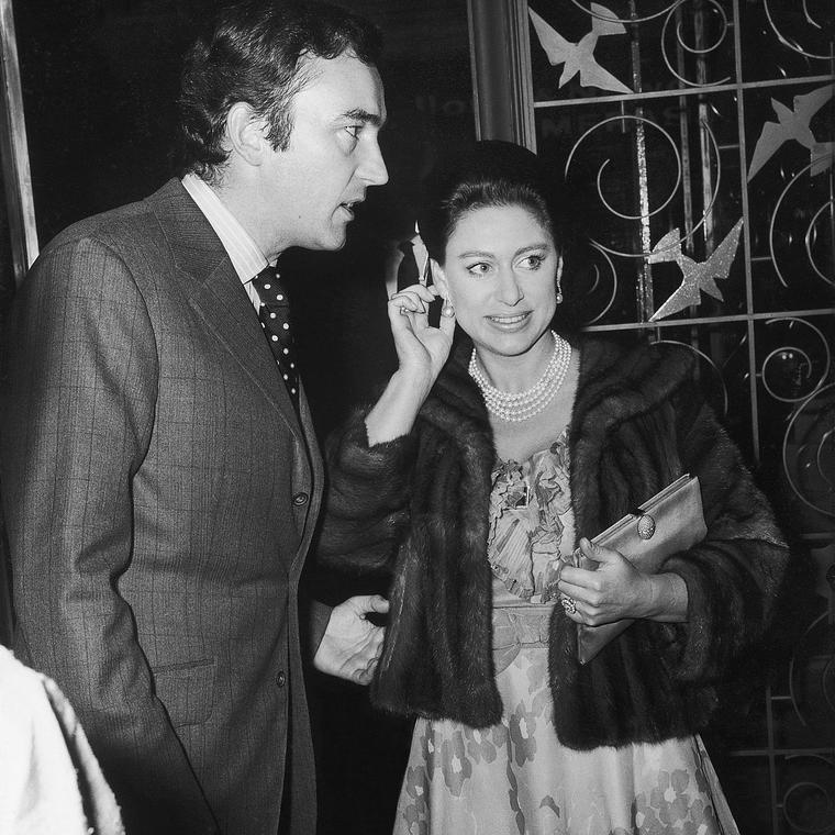John Donald and HRH Princess Margaret