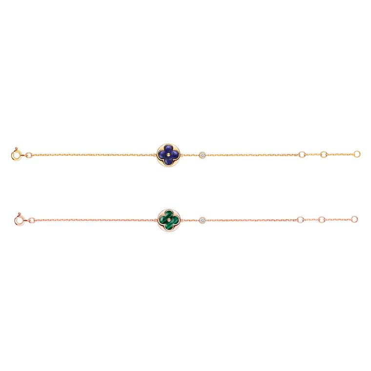 Louis Vuitton Color Blossom New Style Woemn BB Sun & Star Monogram Flower  Charm Malachite Stud