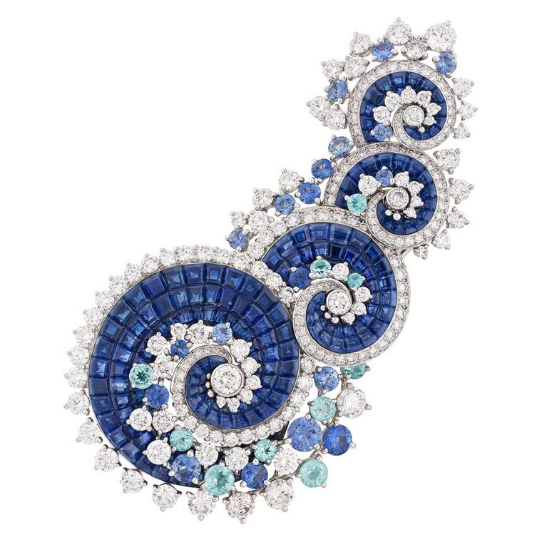 Van Cleef & Arpels Seven Seas Caspian Sea clip 