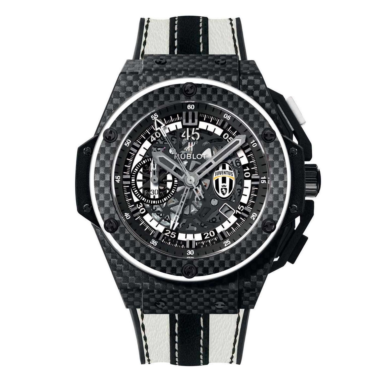 Hublot King Power Juventus chronograph