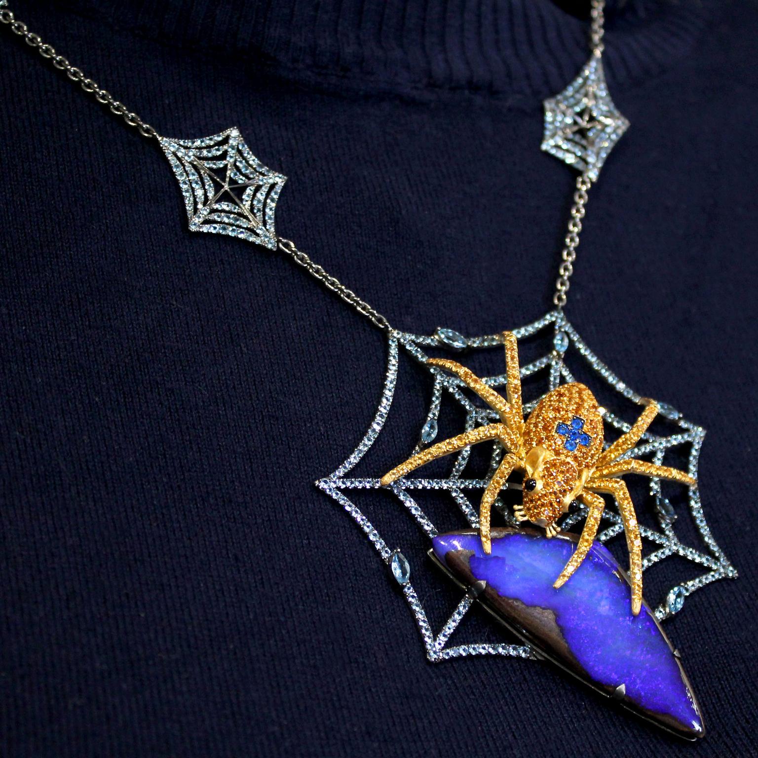 Lydia Courteille Spider Mouse necklace