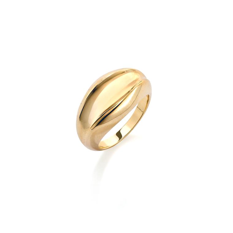 Mappin & Webb Wildfell yellow gold ring