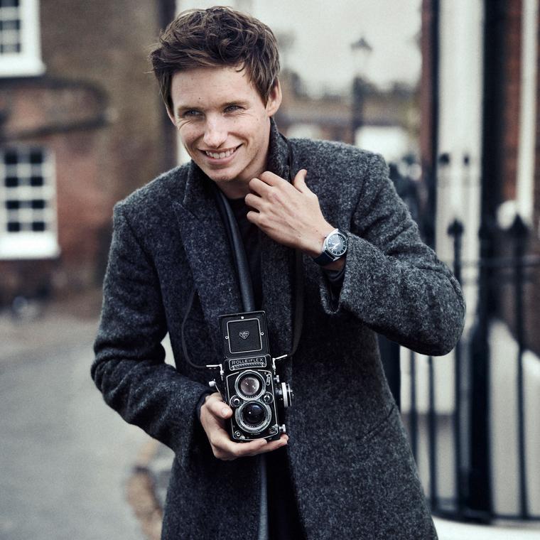 Omega ambassador Eddie Redmayne main