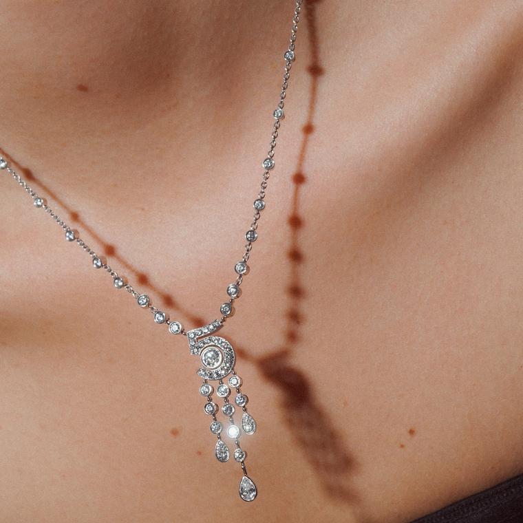 Chanel cheap 5 necklace