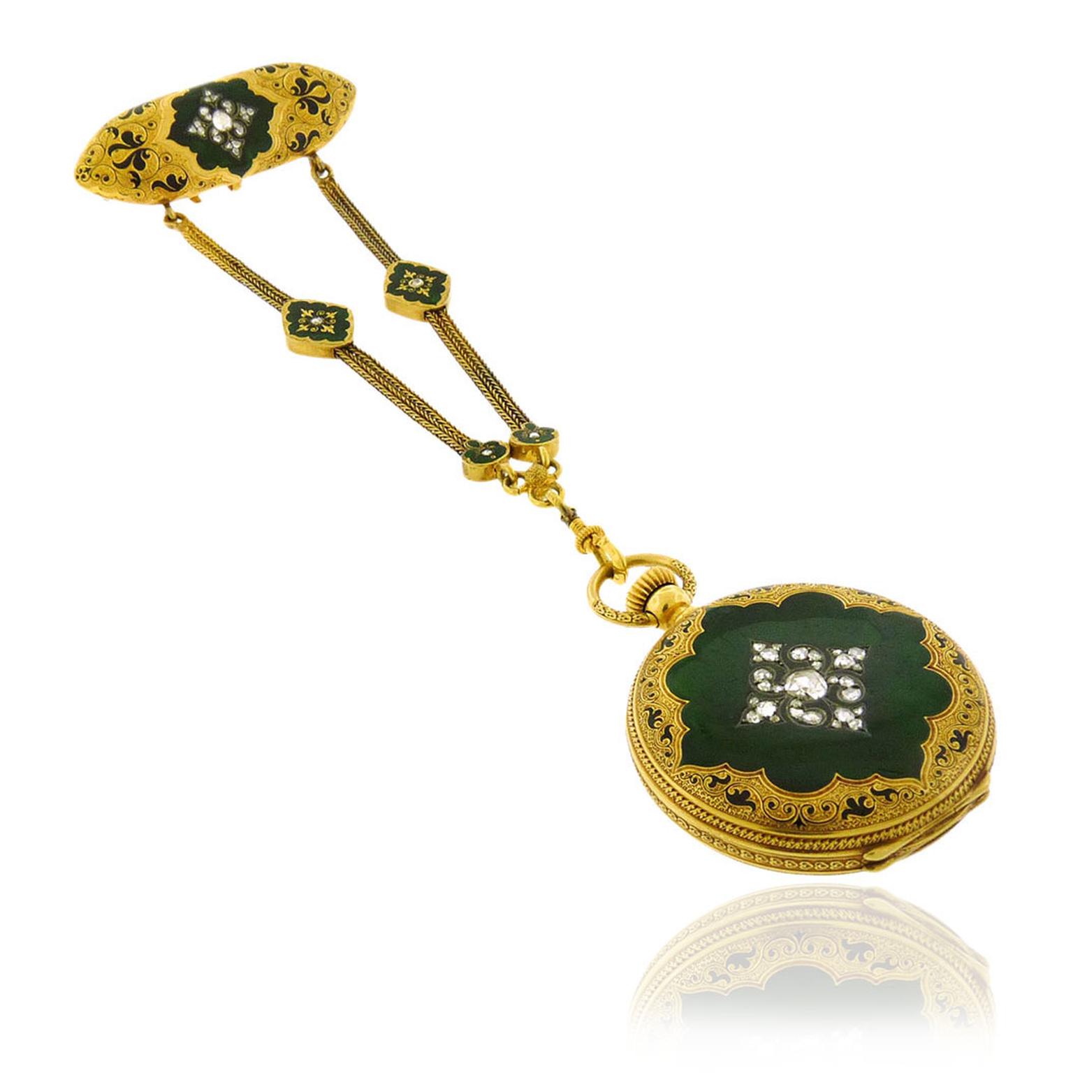 Aaron Faber Gallery Patek Philippe pendant brooch