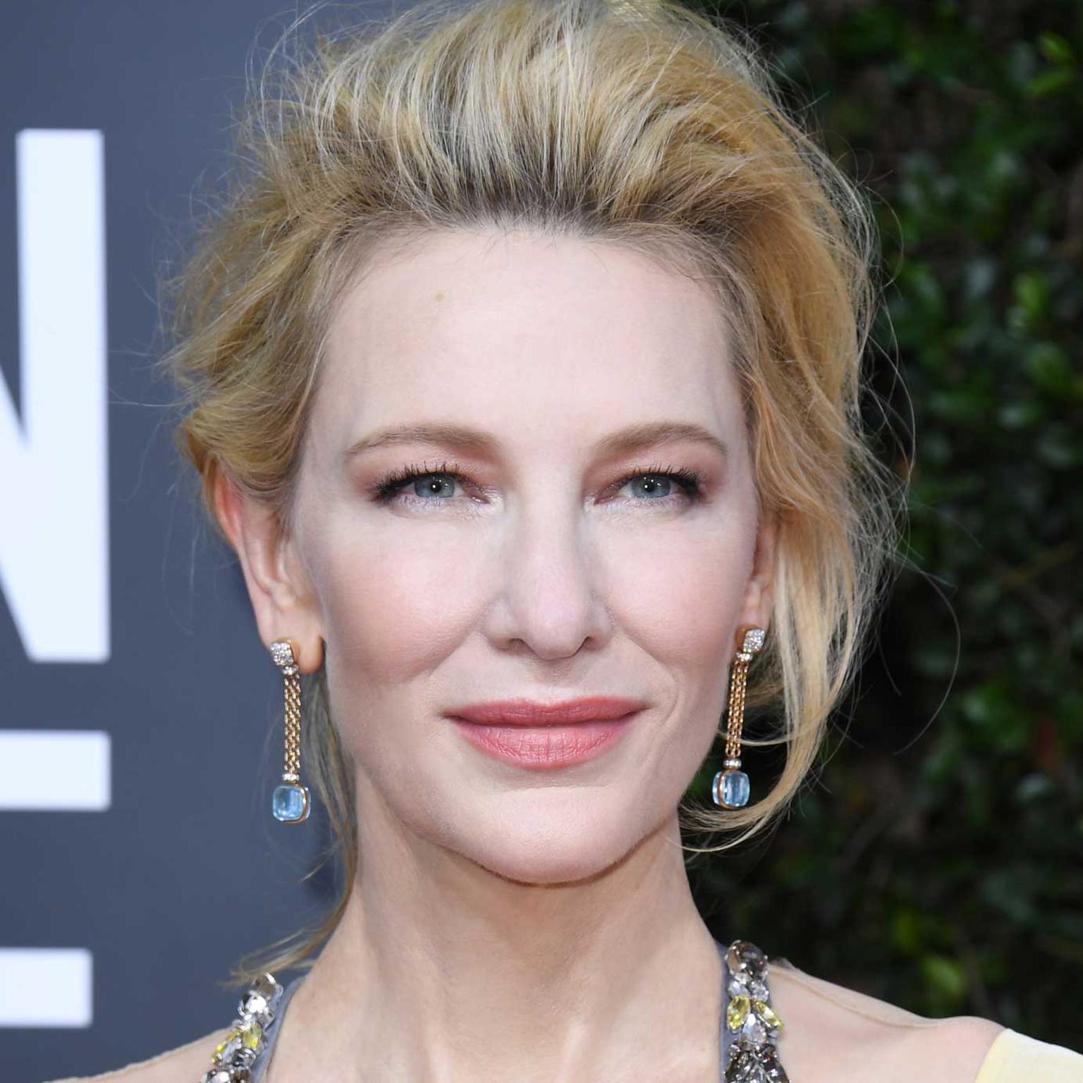 Cate Blanchett in Pomellato jewels Golden Globes 2020
