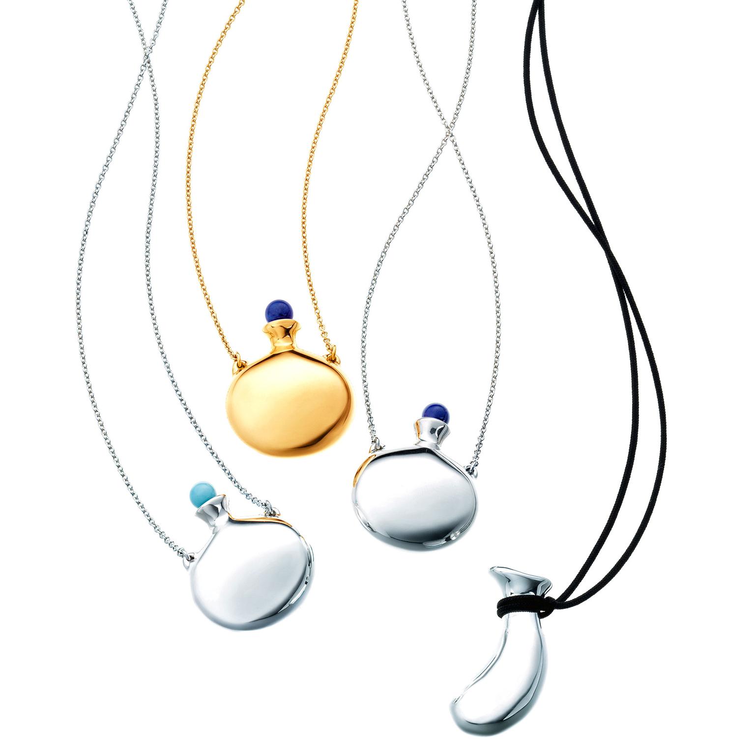 Elsa Peretti Bottle pendant necklaces