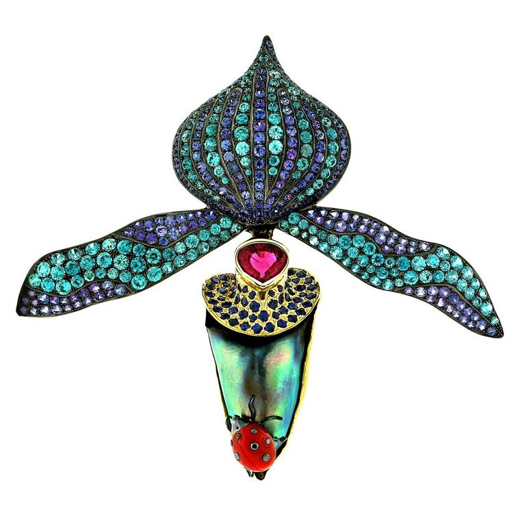 Paula-Crevoshay-Orchid-abalone-pearl-brooch