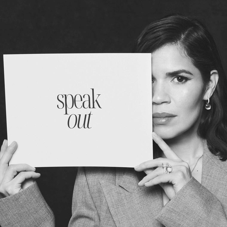 Pomellato speaks out against domestic violence