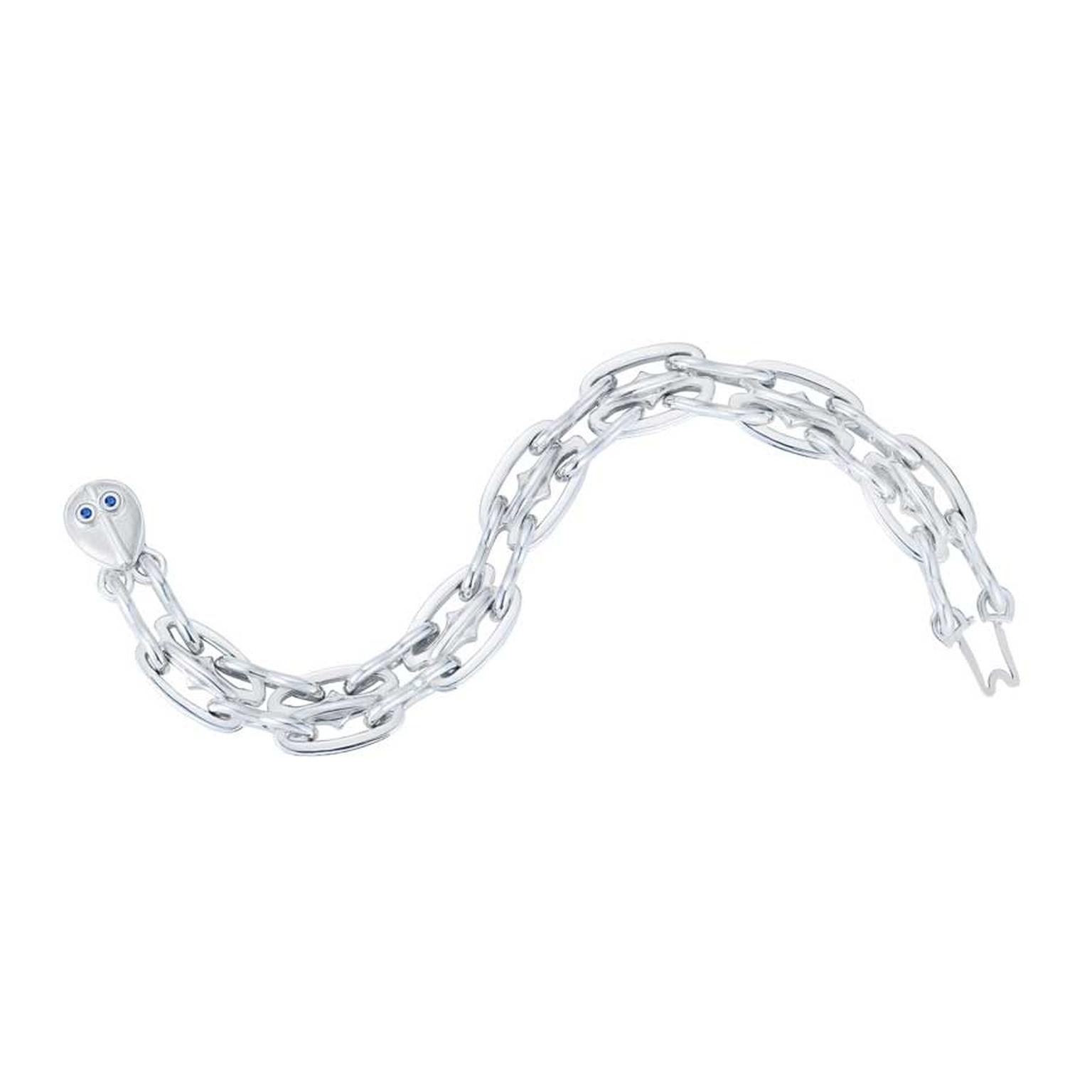 Boateng x Hirsh Power of Love silver bracelet