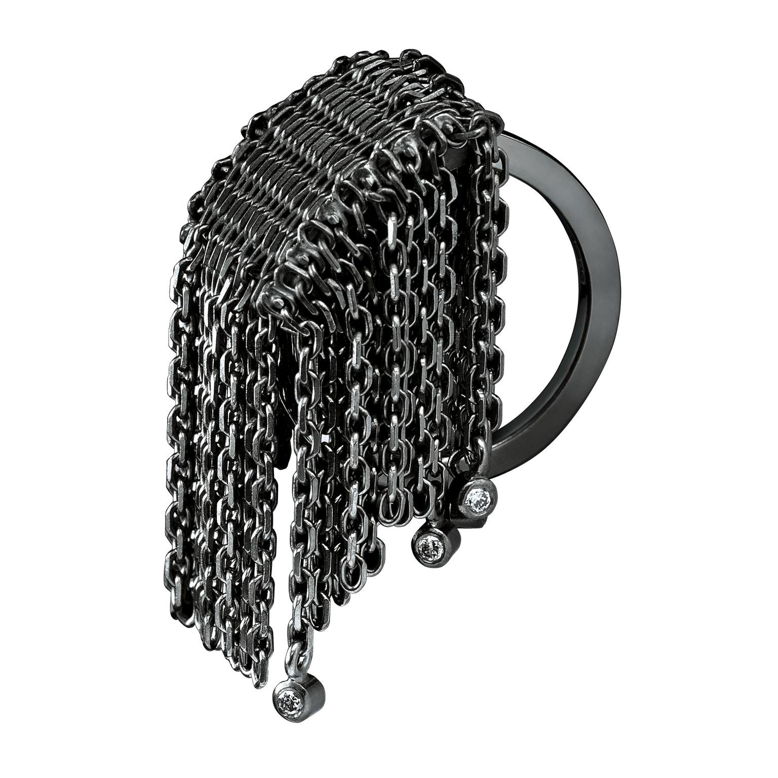 Solange Azagury-Partridge Fringe ring