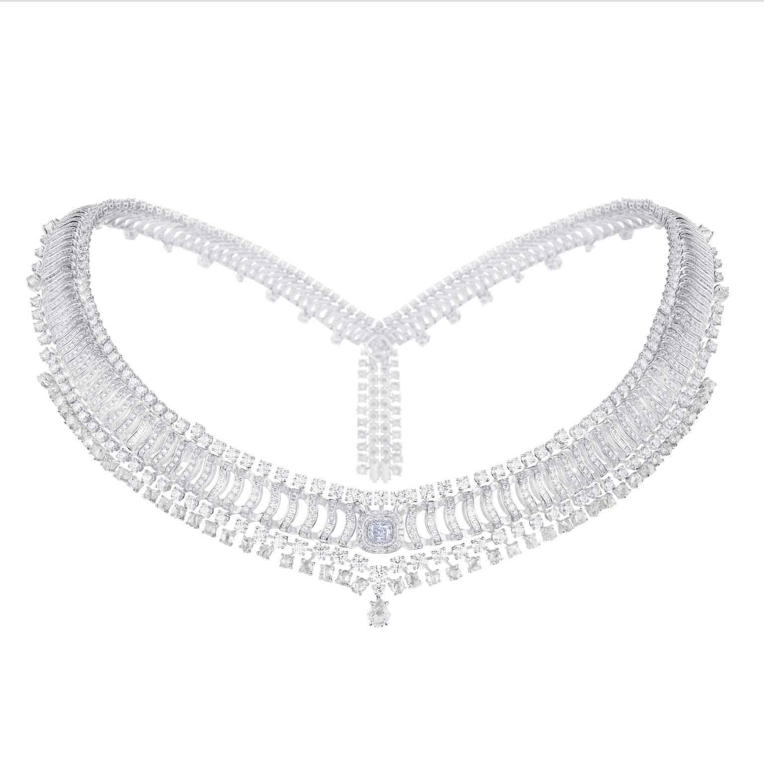 High jewellery necklace by De Beers