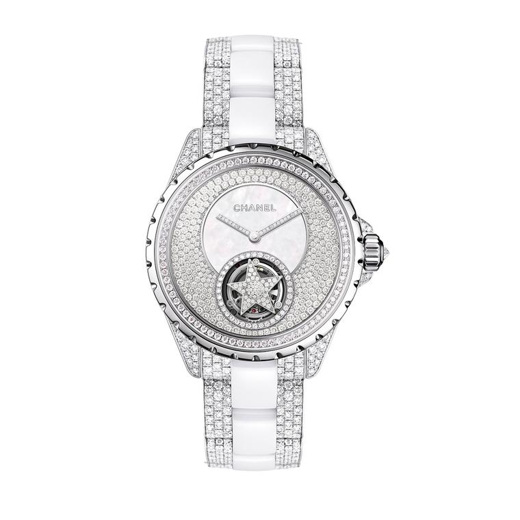 Chanel J12 Flying Tourbillon diamond watch