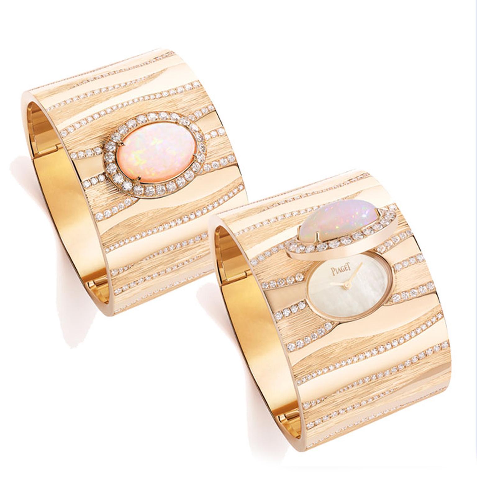 Piaget Sand Waves rose gold secret watch and cuff