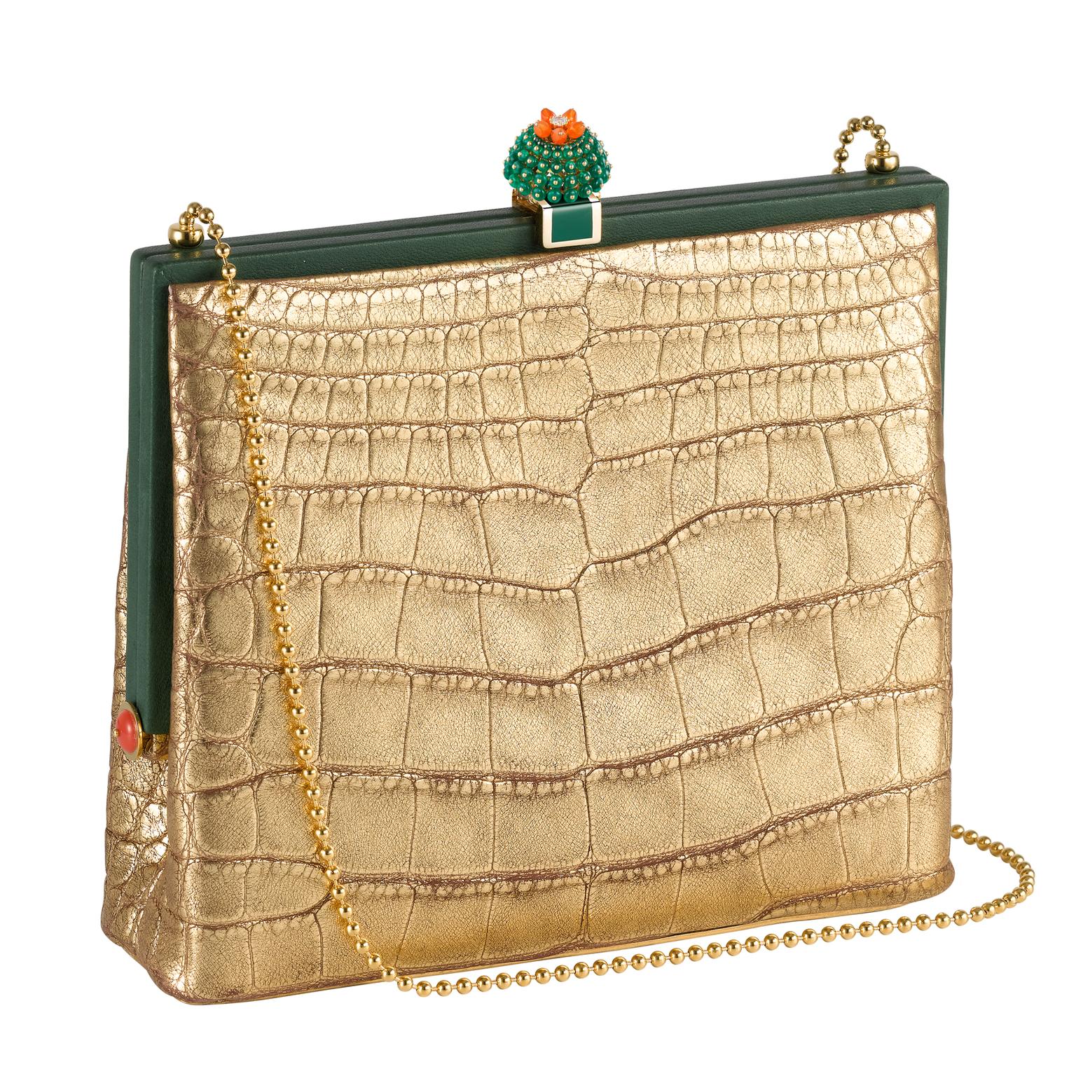 Gold Cactus de Cartier handbag