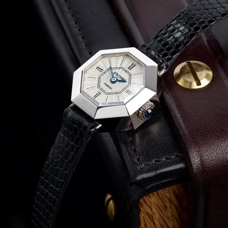 Octagonal bespoke watch