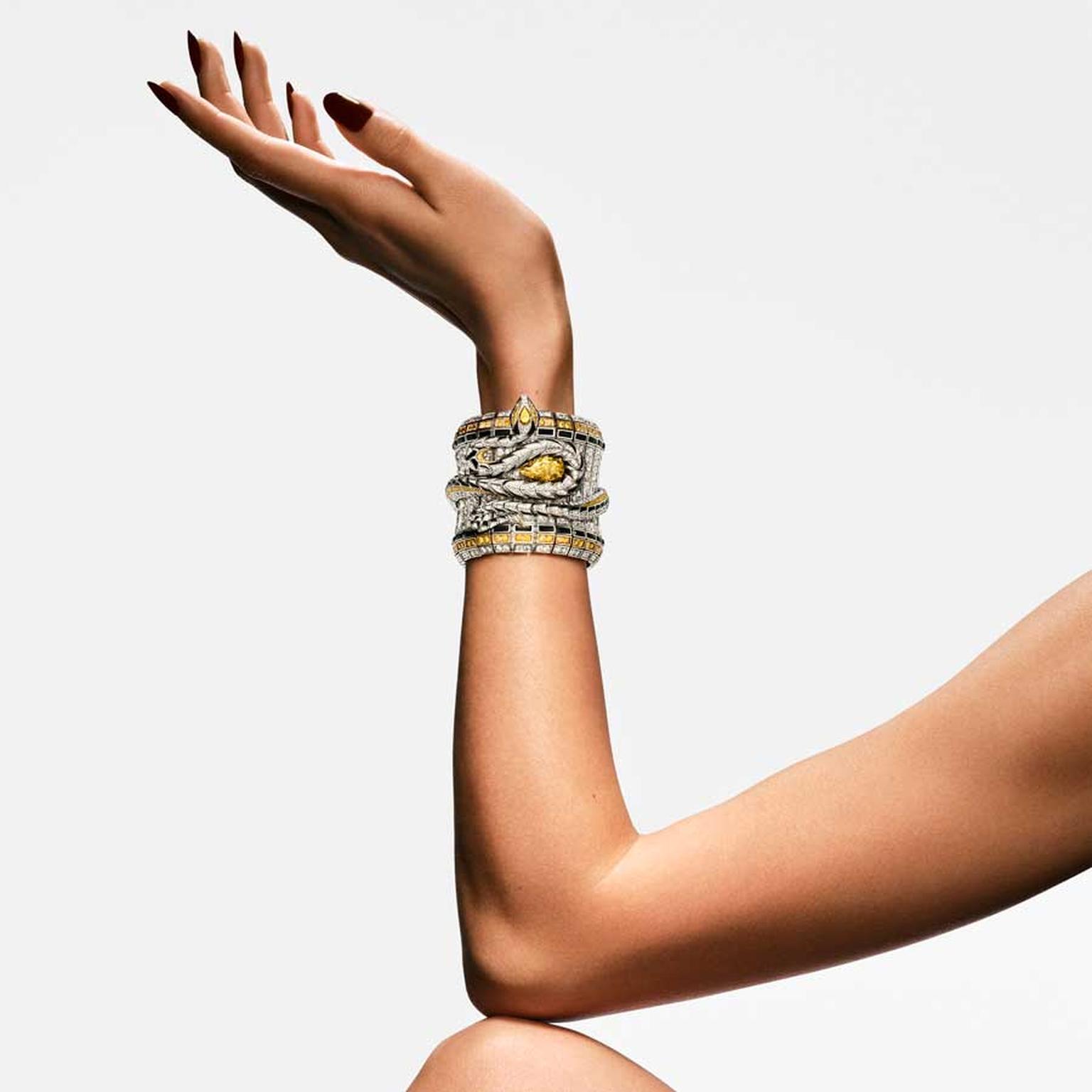 Bvlgari Eclettica Serpenti Spira cuff