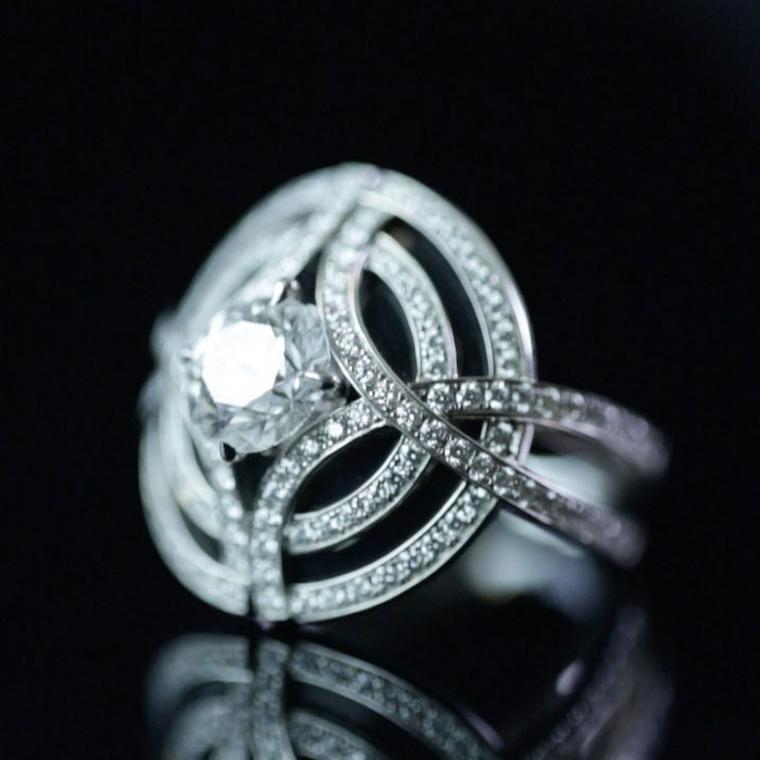 Diamond rings that defy convention